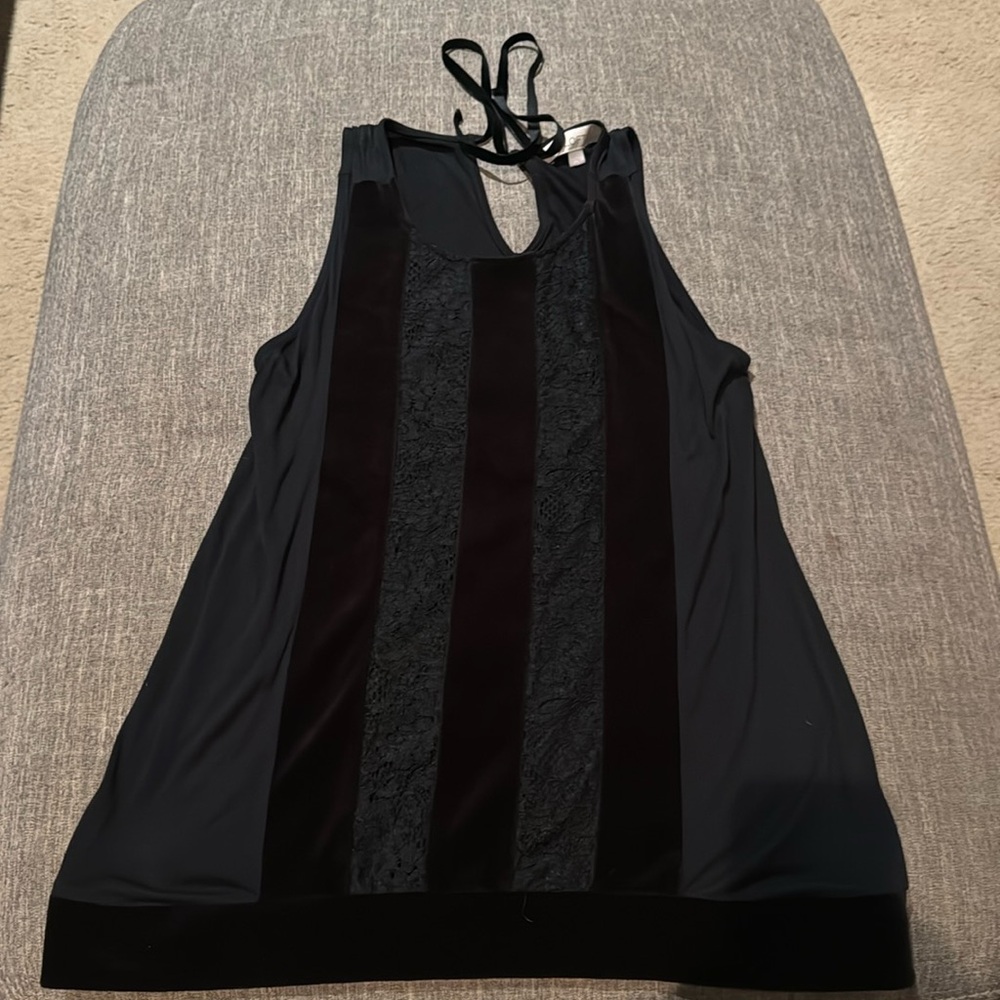 Loft black tank top